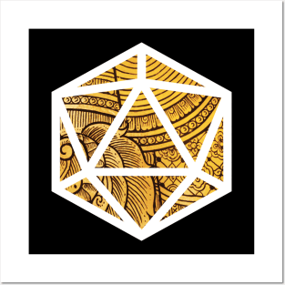 D20 Decal Badge - Bard's Tale Posters and Art